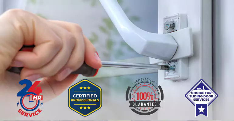 Broken Patio Door Handle Repair in Doral