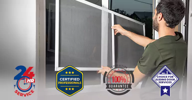 Sliding Screen Door Frame Repair in Doral